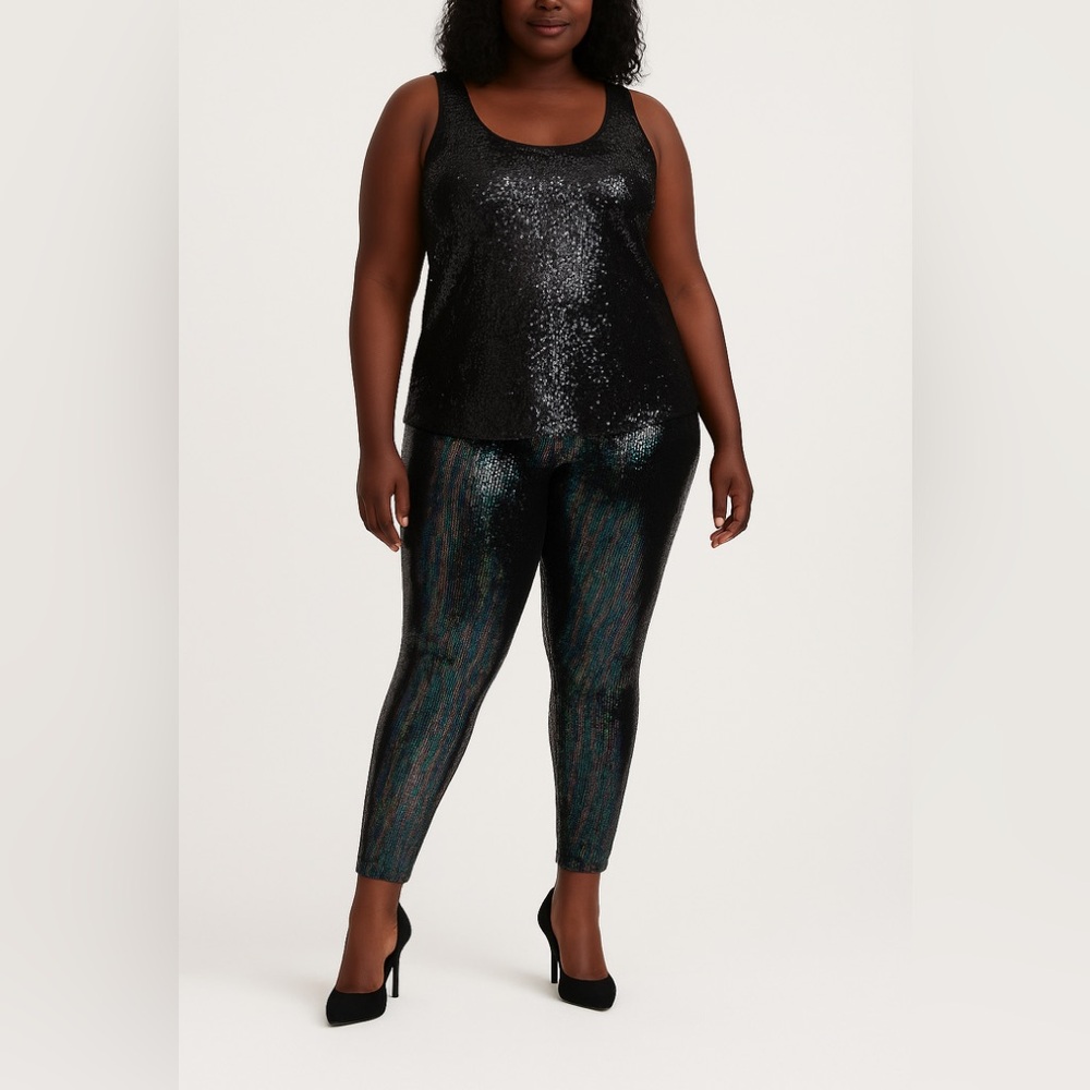 Brand New Torrid Sequin Leggings Size 3